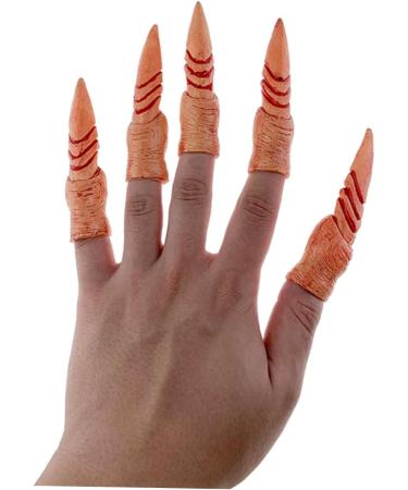 BESTonZON 2 Sets Fake Nails Decor False Nails Fake Party Nails Spooky Nails Halloween Nails Fake Finger Nails Prom Ghost - Buy Online on GoSupps.com