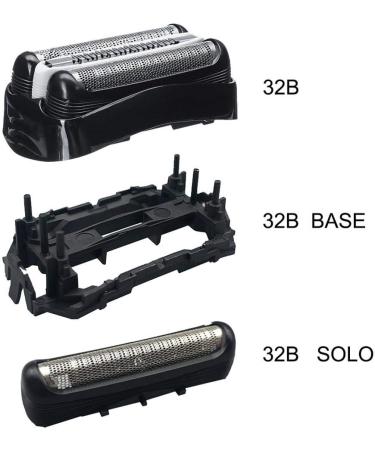 Razor Replacement Heads & Scissors - Shaver Replacement Film Head for Braun Series 3 (Models 3000s 3010s 3040s 3050cc 3080s 3090cc 32B) - International Shipping Available - Buy Online on GoSupps.com