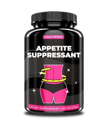 Appetite Suppressant for Women - Curb Hunger, Reduce Bloating, Block Carbs, & Support Weight Loss - Features Chromium Picolinate & Glucomannan - Natural Supplement - Keto Diet Friendly - 120 Ct