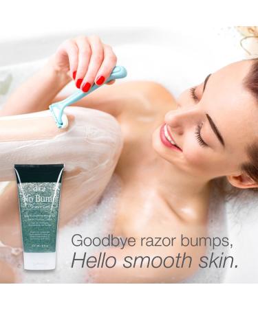 GiGi No Bump Shave Gel with Salicylic Acid & Chamomile - 6 fl oz | Prevent Ingrown Hairs, Bumps, Razor Burns | 1 Pack - Buy Online on GoSupps.com