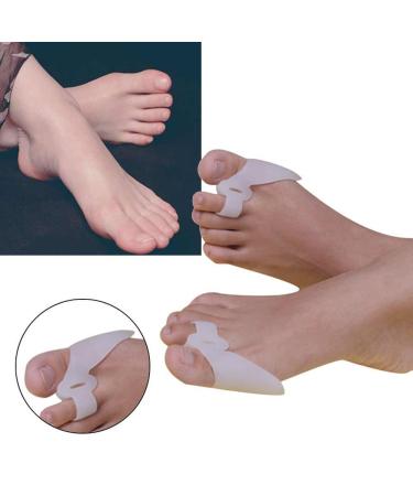 Guohanfsh Silicone Bunion Corrector Toe Separators - 2Pcs Foot Care Tool for Hallux Valgus Straightening - Buy Online on GoSupps.com