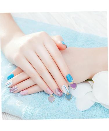 Ipetboom 1 Set Nail Pendant Nail Tools Nail Jewelry Pendant Hand Drill for Tips Nail Piercing Tool Resin Nail Charms Nail Dangle Diy Decor Nail Art Jewelry Dangle Perforation Decorate Alloy 8x8cm Colorful - Buy Online on GoSupps.com