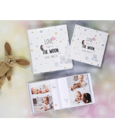 Hama To The Moon Memo Album - 100 Pages for 200 10x15 cm Photos - Multi-Coloured Classic Design - Buy Online on GoSupps.com