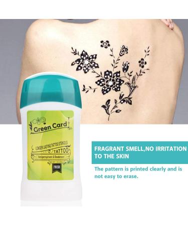 Tattoo Transfer Stick and Cream Set | Skin Solution Soap Gel for Temporary Tattoo Makeup - Primer for Stencils and Transfer Paper Machine - Buy Online on GoSupps.com