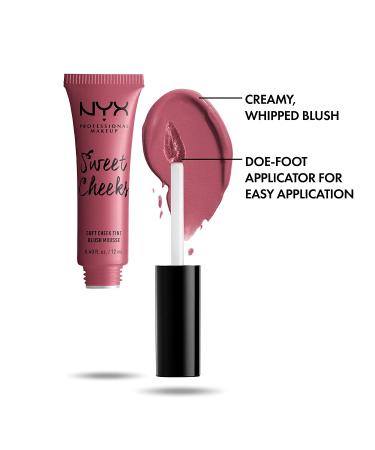 NYX Soft Cheek Tint Cream Blush - Baby Doll 0.40 oz | Sweet Cheeks Professional Makeup - Buy Online on GoSupps.com