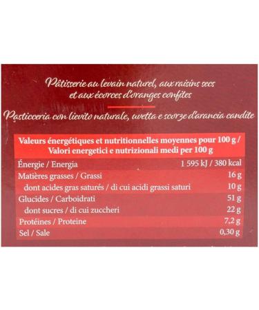 Panettone pure butter made in Italy - set of 2 boxes of 900 g - pastry with natural sourdough dry reasons and candied orange - Buy Online on GoSupps.com