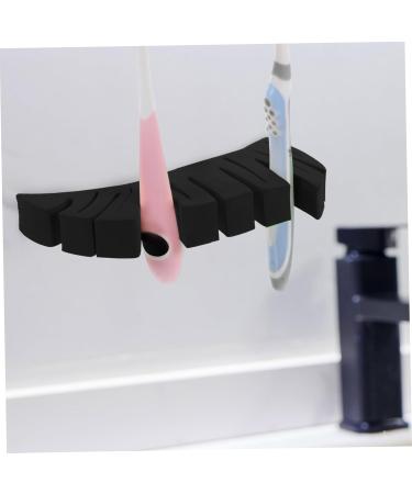 Beaupretty 5pcs Tooth Brush Storage Rack & Drying Stand | Multifunctional Toothbrush Holder for Home & Travel - Buy Online on GoSupps.com