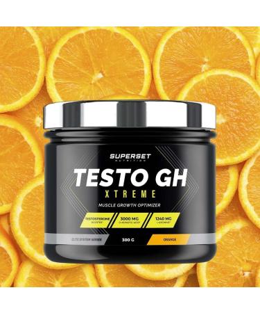 Superset Nutrition | Testo Gh Xtreme (300g) | Testosterone Boosters | Highly concentrated natural testosterone and GH booster - Buy Online on GoSupps.com