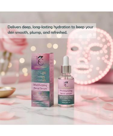 KC Republic LED Mask Therapy Moisturizing Facial Serum with Vitamin C Niacinamide & Hyaluronic Acid 30ml (1.01 fl. oz) Deep Hydration Firming & Anti-Aging for All Skin Types - Buy Online on GoSupps.com