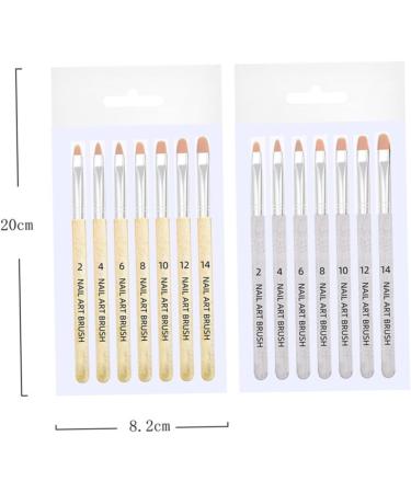 FRCOLOR Set of 14 Nail Polish Decoration Tools Drill Drawing Brush Pen Gel Nail Polish Kit Nail Art Pen Nail Decoration Tool Acrylic Decorate Nail Pen Nail Brush Set - Buy Online on GoSupps.com