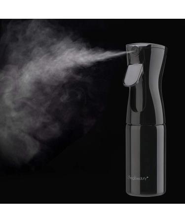 Segbeauty 5.4oz Continuous Barber Hair Spray Bottle - Fine Mist Sprayer for Salon Watering - Refillable Mister in Black - Buy Online on GoSupps.com