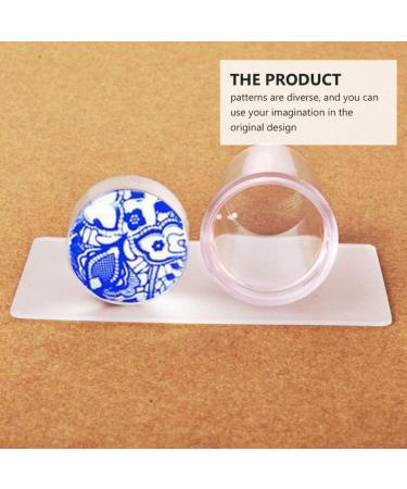 Minkissy 11-Piece Nail Art Stamping Kit Manicure Template Set & Printing Plates for Perfect Nail Designs - Buy Online on GoSupps.com