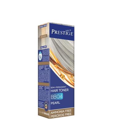 Vips Prestige Hair Toner Pearl 04 Semi-permanent hair color For blonde & gray hair Ammonia-free Peroxide-free 100 ml Pearl 04