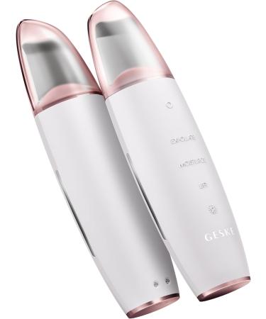 Geske SmartAppGuided Microcurrent Skin Scrubber & Blackhead Remover | 9-in-1 Professional Skincare Tools for Anti-Aging & Deep Cleaning - Buy Online on GoSupps.com