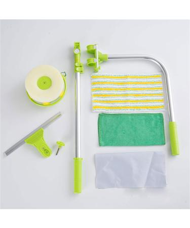 Household Window Cleaning Tool Extendable Glass Window Scrubber Dust Cleaner For Convenient Cleaning Long Reach Building Cleaner - Buy Online on GoSupps.com
