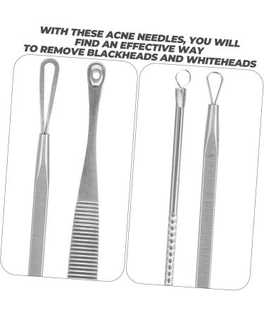 VINTORKY 1 Set Blackhead Removal Tool Professional Remover Compact Blackhead Tool Silver Stainless Steel - Buy Online on GoSupps.com