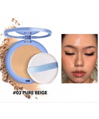 GAGK Matte Perfection Pressed Powder GAGK Pressed Powder Waterproof Long Lasting Finishing Powder Matte Smooth Setting Powder Makeup Setting Powder Makeup (03) - Buy Online on GoSupps.com