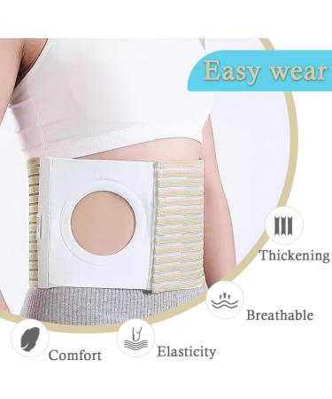 Ostomy Belt for Hernia Support Abdominal Binder for Men & Women | Large Size - Shop Now - Buy Online on GoSupps.com