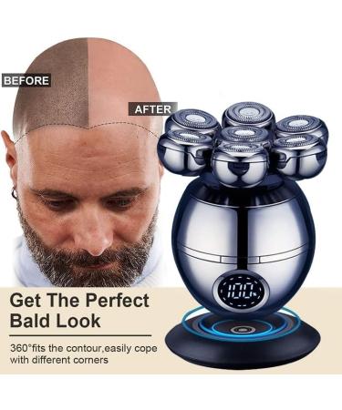 GeRRiT 7D Electric Razor for Men - Waterproof Multi-Function Shaver with LCD Display | Best Electric Razors for a Smooth Shave - Buy Online on GoSupps.com