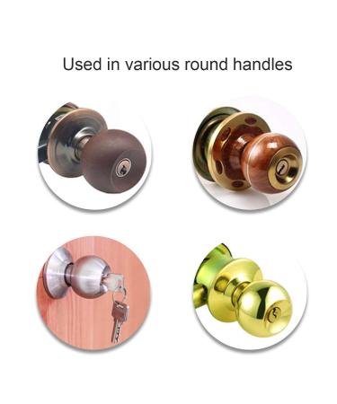 Jakuva 10 Pack Child Proof Door Knob Safety Cover - Lockable Design for Children Safety (White) - Buy Online on GoSupps.com