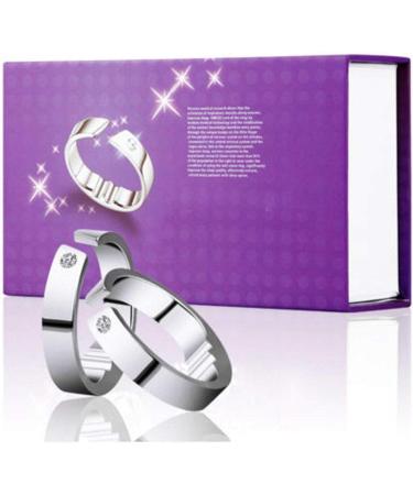 Titanium Steel Anti-Snoring Ring | Acupressure Natural Therapy Snoring Aid | Insomnia Solution (Extra Small) - Buy Online on GoSupps.com