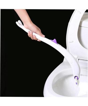Disposable Toilet Brush Refills - Pack of 12 Soluble Fiber Pads for 3061 Toilet Scrubber Wand - Lavender Scented - Buy Online on GoSupps.com