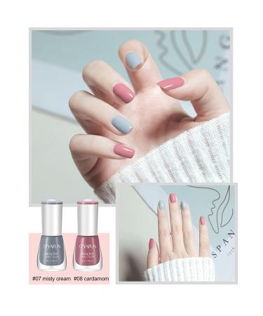 Vipomkowa Non-Toxic Nail Polish - Eco-Friendly Quick-Dry Water-Based - 8ml (Single Pack) - Perfect Pull-Off Formula - Buy Online on GoSupps.com