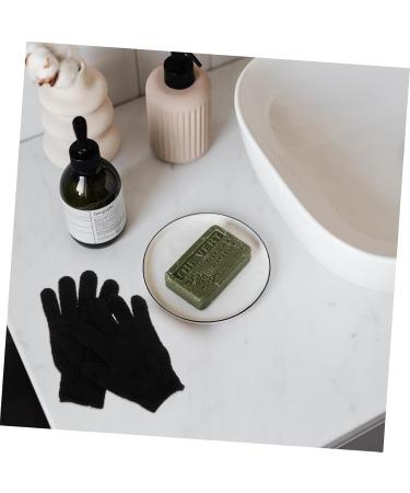 Beavorty 2 Pairs Five Finger Bath Gloves Bathing scrubbers Bath Ball Mesh loofah Gloves sponges for Cleaning exfoliating Bath Gloves for Shower Scrub Glove Remover Miss Polyester Frosted - Buy Online on GoSupps.com