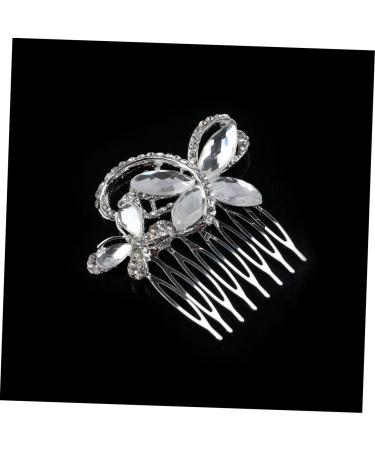 Ipetboom Bridal Hair Comb Hair Clip Rhinestone Bobby Pins Hair Pin Hair Barrettes Women Hairpin Headwear Bride Comb Wedding Wedding Hair Comb - Buy Online on GoSupps.com