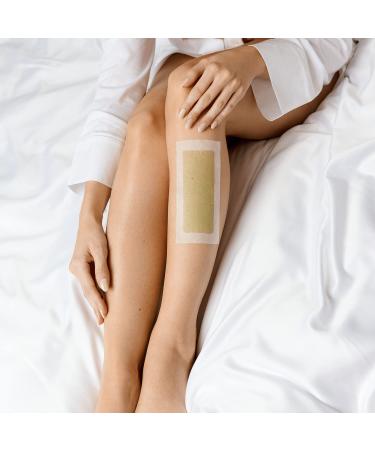 Andmetics Natural Body Cold Wax Strips | 99% Natural Ingredients | Polyethylene & Paraffin Free | Smooth Skin Up to 4 Weeks | Suitable for All Skin Types - Buy Online on GoSupps.com
