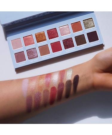 Allbesta Eyeshadow Palette - 14 Color Matte Shimmer Metallic & Glitter | Smoky Eyes Makeup Set - International Shipping Available - Buy Online on GoSupps.com