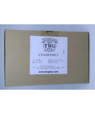 TWG Singapore - The Finest Teas of the World - CHAMOMILE Tea - Main Body 100 Silk Tea Bags