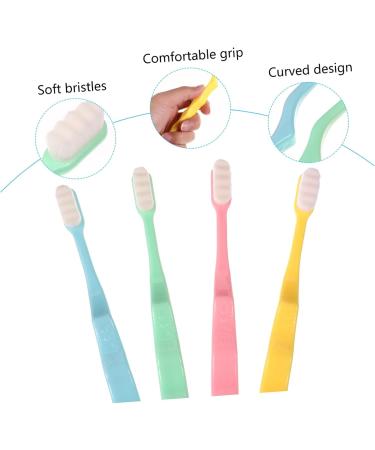 4-Piece Wangan Hair Toothbrush Set - Children's Oral Hygiene & Gum Care | Deep Cleaning Toothbrushes - Buy Online on GoSupps.com
