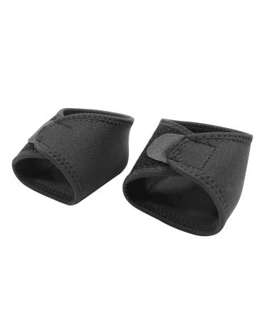 ITODA Heel Brace Pad for Plantar Fasciitis Relief | Adjustable Breathable Spur Protector for Sprains Strains & Achilles Tendon Support - Black - Buy Online on GoSupps.com