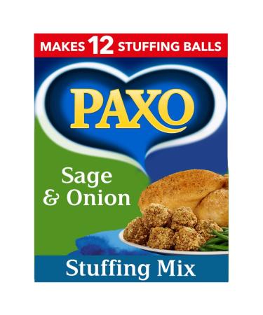 Paxo Sage & Onion Stuffing 170g (6oz) - Pack of 3 | Delicious Seasoning Mix - Buy Online on GoSupps.com