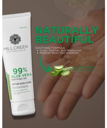Mill Creek Aloe Vera Gel 8 Ounce 8 Ounce (Pack of 1) - Buy Online on GoSupps.com