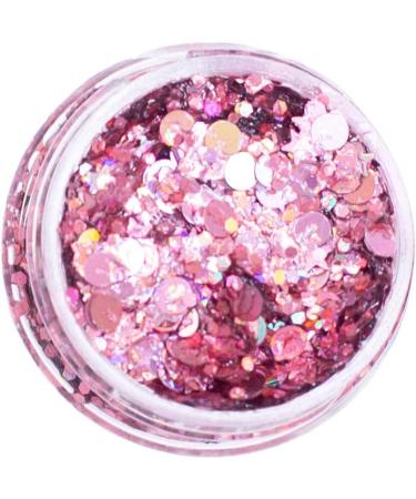 Vegan Body Glitter - Bungalow 8 Pink | Cruelty-Free Glitter for Face Hair Festivals & Raves - Buy Online on GoSupps.com