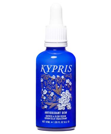KYPRIS - Natural Antioxidant Dew Facial Serum | Holistic High-Performance Skin Care (Full Size 1.59 fl oz | 47 ml) 1.59 Fl Oz (Pack of 1)