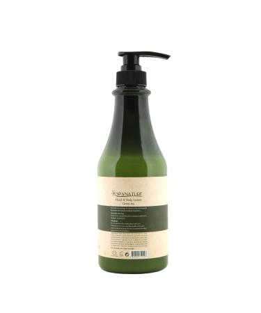 Spanature Green Tea Hand & Body Lotion 750ml - Moisturizing & Nourishing Skin Care from Korea - Buy Online on GoSupps.com