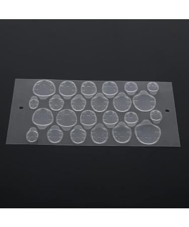 Double Sided Fake Nail Adhesive Tabs Waterproof Breathable Jelly Fake Nail Glue Sticker for Press on Nails Stickers Transparent Flexible Fake Nail Glue Nails Manicure Tape - Buy Online on GoSupps.com