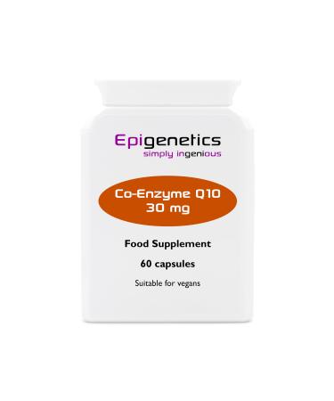 Co-Enzyme Q10 30mg | Delayed Release Ubiquinone (Ubiquinol) CoQ10 (Bypasses Stomach Acid) | 60 Vegan Friendly Capsules | 1 Capsule Daily (2 Month Supply)