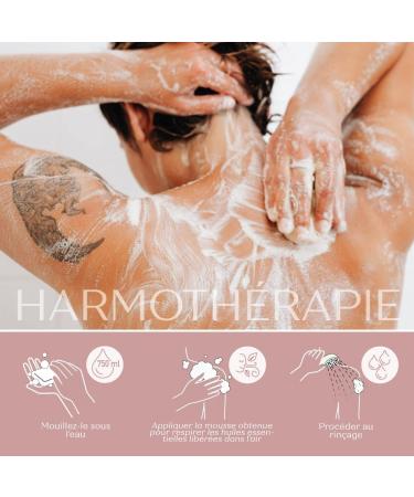  Sensonaturale Sensa Natural Clay Shower Foam Solid Pink Clay - Equivalent to 750ml Liquid - Buy Online on GoSupps.com