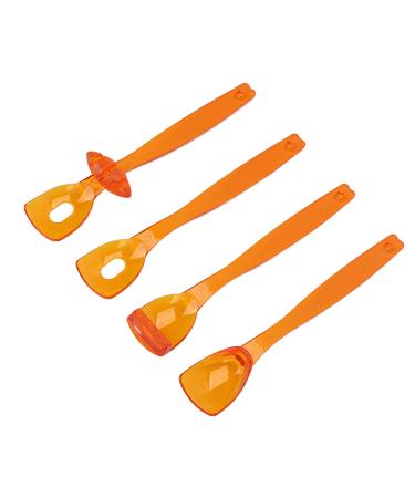 Tongue Muscle Trainer Ergonomic Multipurpose Oral Muscle Trainer 4 Pack for Dysarthria