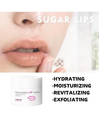 Lip Scrub - Lip Scrub Exfoliator - Sugar Lip Care - Moisturizing Lip Mask - Lip Balm & Moisturizer for Dry Chapped Lip - Lip Exfoliator Scrub Lip Sleeping Mask Nourishing - Buy Online on GoSupps.com