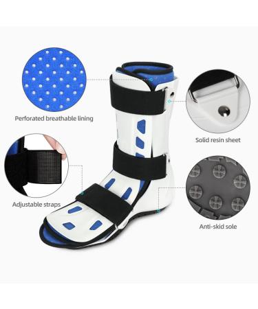 Guanai Walking Boot - Adjustable Straps, Medical Grade Support for Injured Foot, Achilles Surgery Recovery - Large Right - Buy Online on GoSupps.com