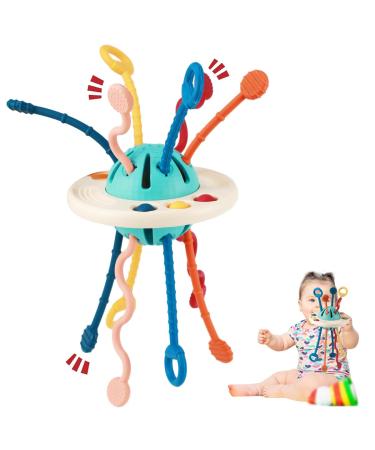 Montessori ufo toys baby sensory toy baby 1 year baby toys 12-18 months motor toys to hang up for young girls 1-3 years fine motor skills activity toy