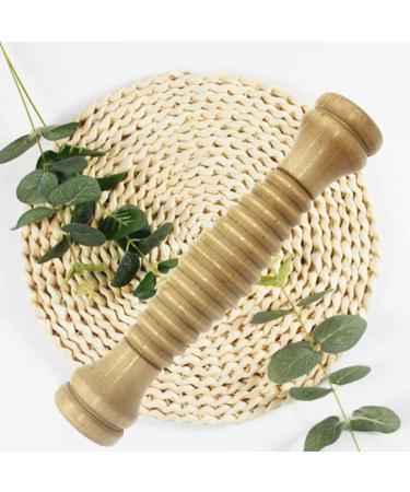 Fascia Muscle Massage Stick - Handmade Wooden Roller for Pain Relief - Anti-Cellulite Tool (Number 2) | International Shipping - Buy Online on GoSupps.com