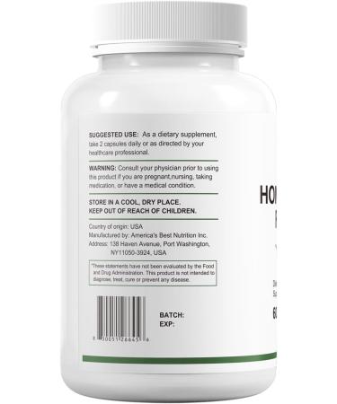 HUJ Homocysteine Formula Supplement - with B2 B12 Folate & Betaine HCl - for Homocysteine Metabolism & Methylation Support*- 60 Capsules - Buy Online on GoSupps.com