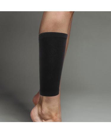 Ciieeo 2ST Ankle Socks - Elastic Ankle Cuff & Bandage Sleeve for Football | Wool Men's & Women's Calf Socks | Perfect for Autumn & Winter - Black - Buy Online on GoSupps.com