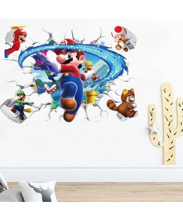Cartoon Wall Stickers Boys Girls Self-Adhesive Decal for Bedroom Living Room Decor - 40X60cm - Buy Online on GoSupps.com